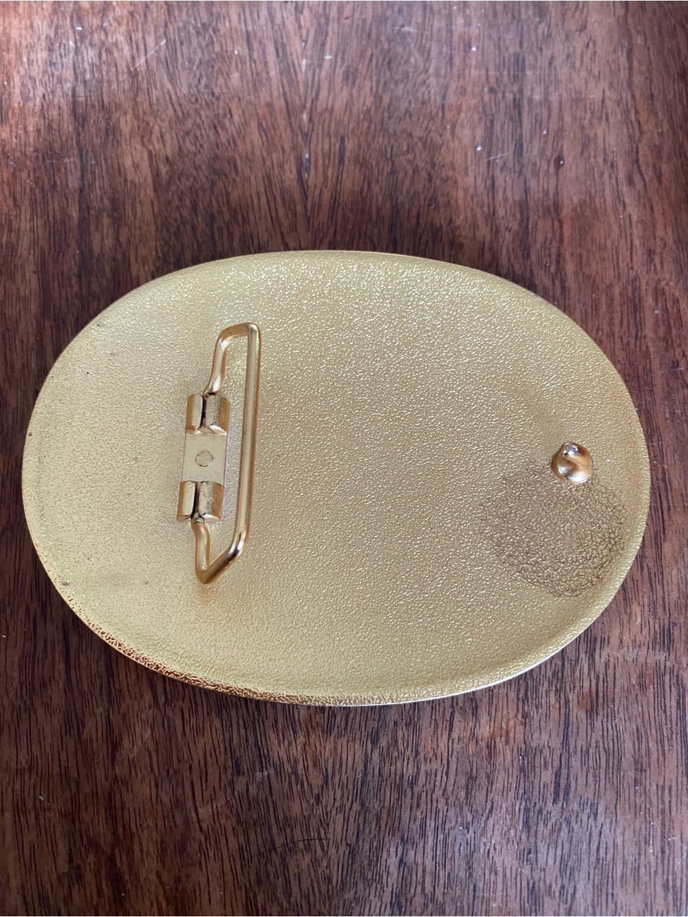 Heavy Gold and Silver Rodeo Bull Decorative Belt Buckle 5” across like New - Picture 3 of 8